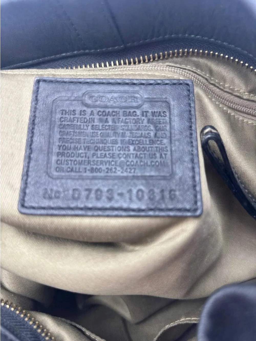 Authentic Vintage Y2K Coach Carly Medium Hobo Bag #10615 Black Leather Brass